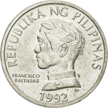 Coin, Philippines, 10 Sentimos, 1992, EF(40-45), Aluminum, KM:240.2