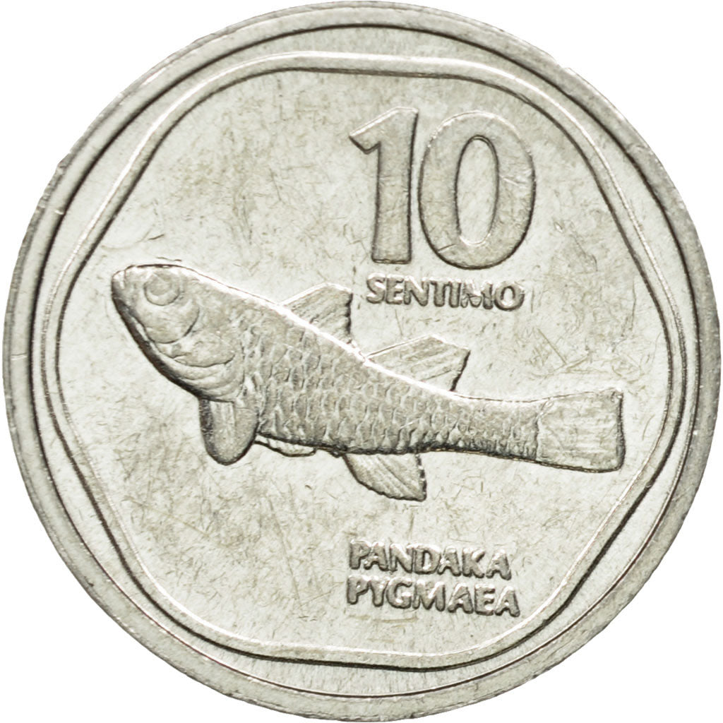 Coin, Philippines, 10 Sentimos, 1992, EF(40-45), Aluminum, KM:240.2