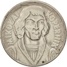 POLAND, 10 Zlotych, 1959, Warsaw, KM #51, EF(40-45), Copper-Nickel, 31, 12.91