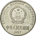Moneta, CHIŃSKA REPUBLIKA LUDOWA, Yuan, 1997, EF(40-45), Nickel platerowany