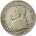 Moneta, STATI ITALIANI, PAPAL STATES, Pius IX, Lira, 1866, Rome, MB+, Argento