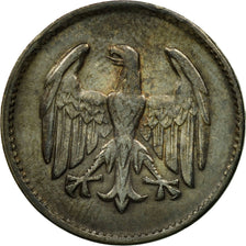 Münze, Deutschland, Weimarer Republik, Mark, 1925, Munich, SS, Silber, KM:42