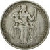 Coin, FRENCH OCEANIA, 5 Francs, 1952, EF(40-45), Aluminum, KM:4
