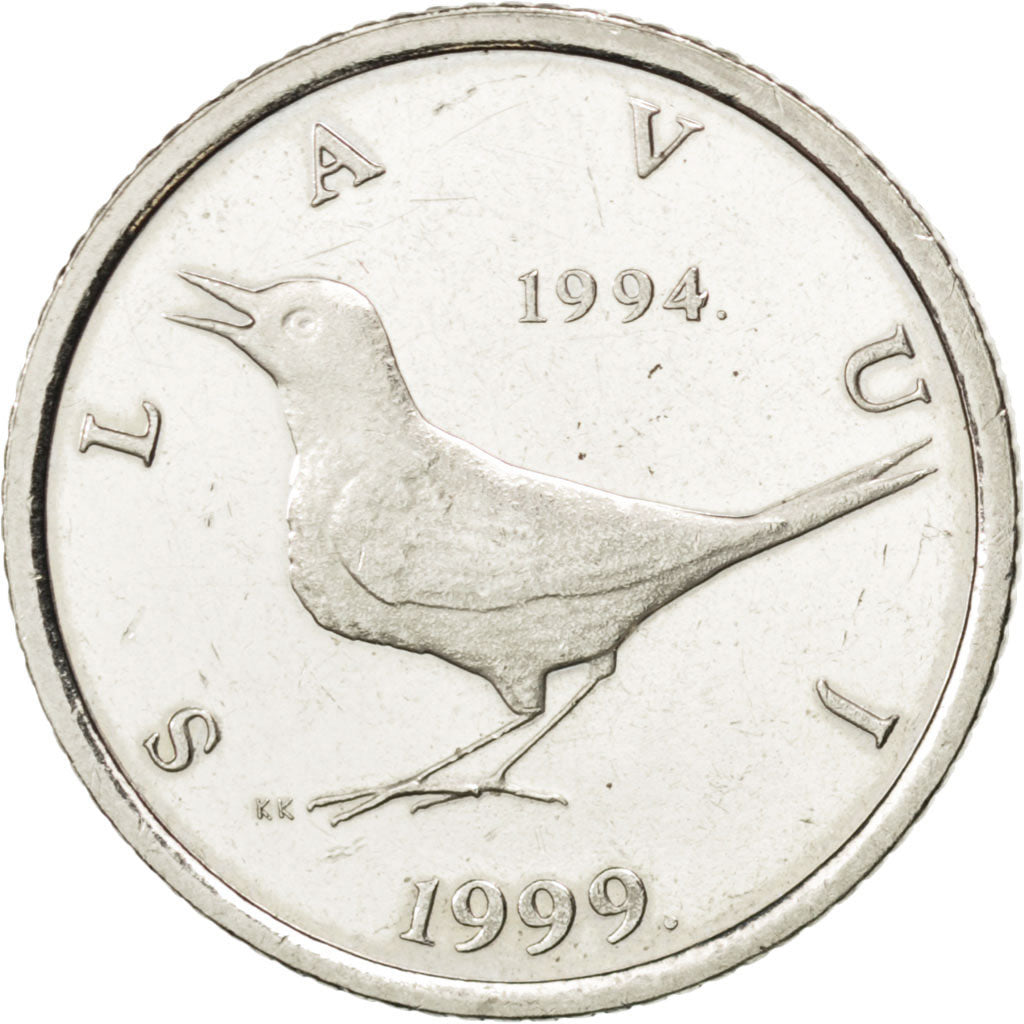 CROATIA, Kuna, 1999, KM #9.2, MS(65-70), Copper-Nickel-Zinc, 22.5, 4.94