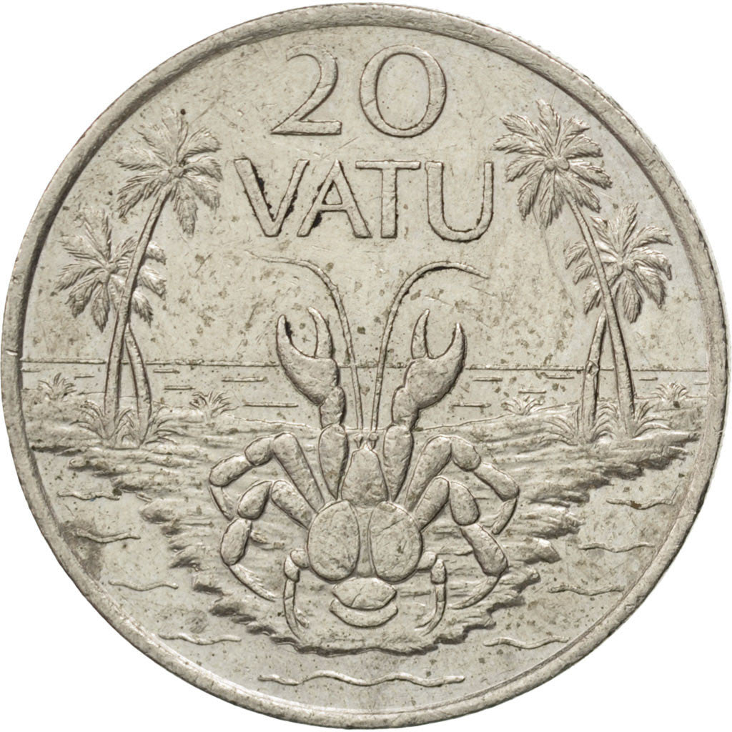 Coin, Vanuatu, 20 Vatu, 1983, EF(40-45), Copper-nickel, KM:7
