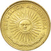 ARGENTINA, Peso, 1976, KM #69, MS(63), Aluminum-Bronze, 22, 5.02