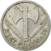 Coin, France, Morlon, 2 Francs, 1944, Beaumont - Le Roger, EF(40-45), Aluminum