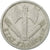 Moneda, Francia, Morlon, 2 Francs, 1944, Beaumont - Le Roger, MBC, Aluminio