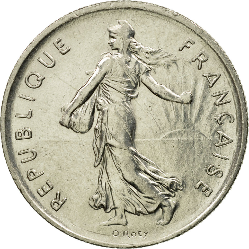 Coin, France, Semeuse, 5 Francs, 1995, Paris, EF(40-45), Nickel Clad