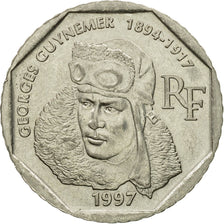 Coin, France, Guynemer, 2 Francs, 1997, Paris, AU(55-58), Nickel, KM:1187