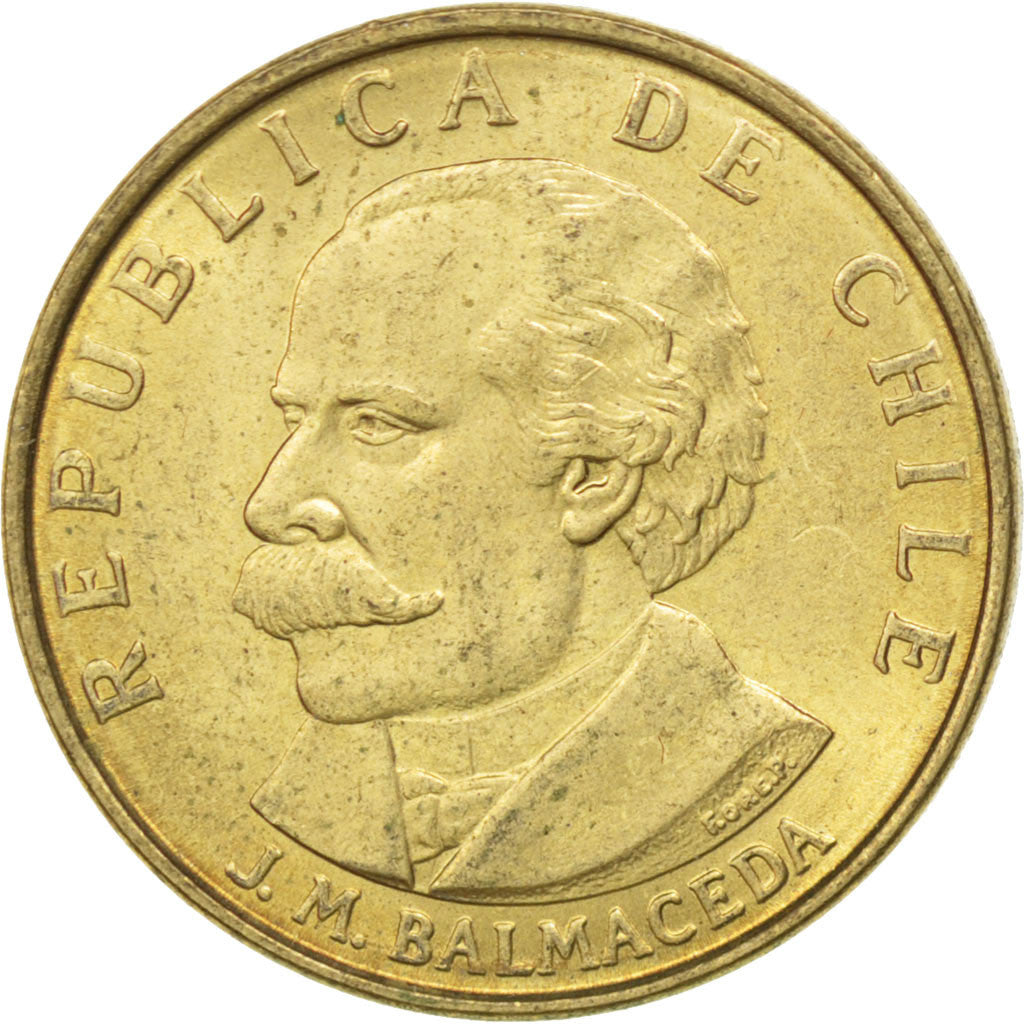Coin, Chile, 20 Centesimos, 1971, MS(63), Aluminum-Bronze, KM:195