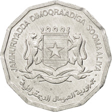 SOMALIA, 10 Senti, 1976, KM #25, MS(64), Aluminum, 23.5, 1.37
