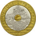 Monnaie, France, Mont Saint Michel, 20 Francs, 1992, Paris, TTB, Tri-Metallic