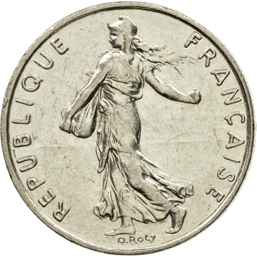 Coin, France, Semeuse, 1/2 Franc, 2000, Paris, EF(40-45), Nickel, KM:931.1