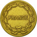Munten, Frankrijk, France Libre, 2 Francs, 1944, Philadelphia, ZF, Tin, KM:905