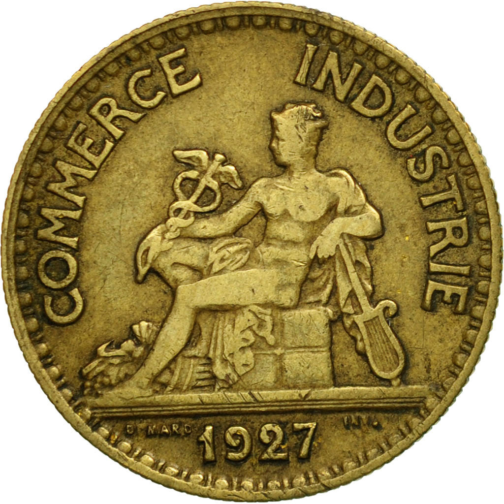 Coin, France, Chambre de commerce, 50 Centimes, 1927, Paris, EF(40-45)