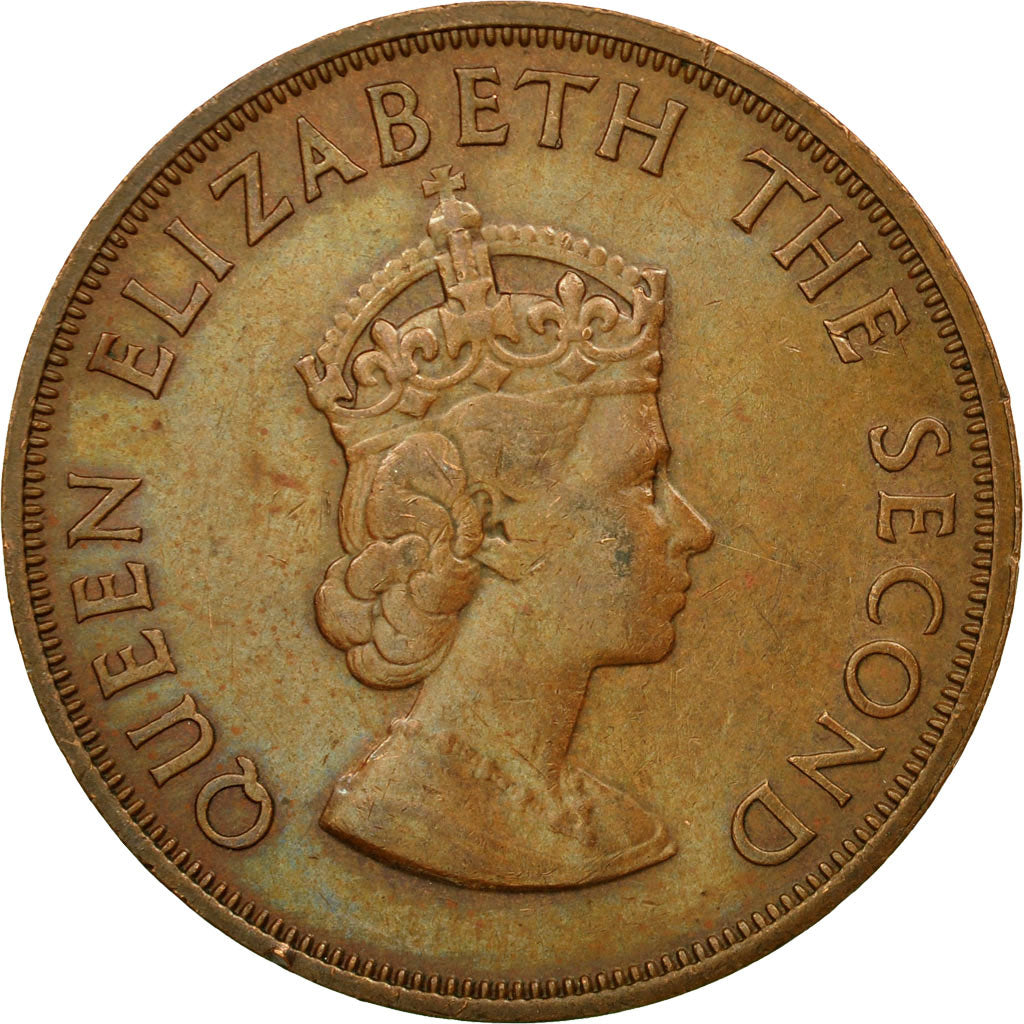 Monnaie, Jersey, Elizabeth II, 1/12 Shilling, 1964, TTB, Bronze, KM:21