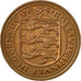 Monnaie, Guernsey, Elizabeth II, 2 Pence, 1977, Heaton, TTB, Bronze, KM:28