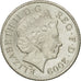 Coin, Great Britain, Elizabeth II, 10 Pence, 2009, EF(40-45), Copper-nickel