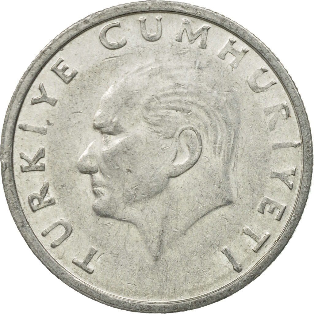 Moneta, Turcja, 25 Lira, 1988, EF(40-45), Aluminium, KM:975