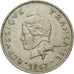 Coin, New Hebrides, 20 Francs, 1967, Paris, EF(40-45), Nickel, KM:3.1