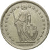 Coin, Switzerland, 2 Francs, 1982, EF(40-45), Copper-nickel, KM:21a.2