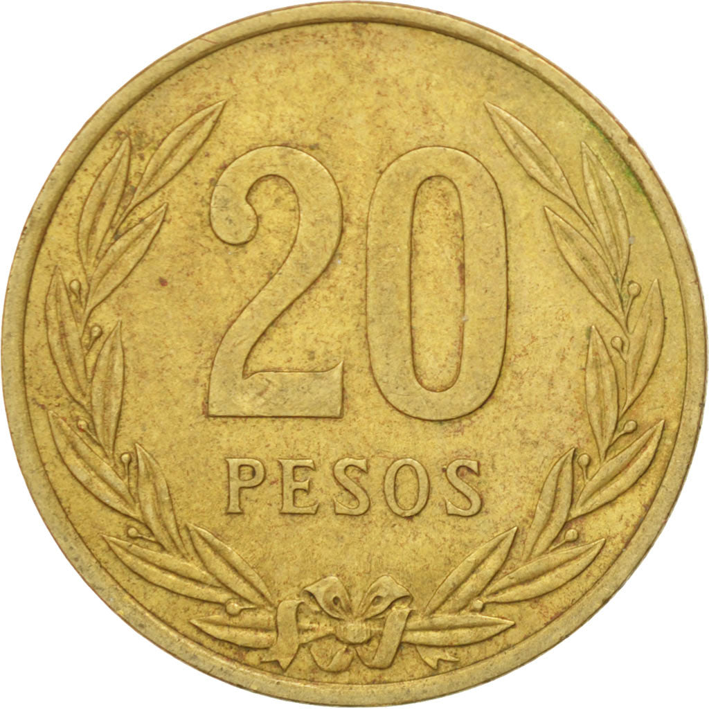COLOMBIA, 20 Pesos, 1982, KM #271, EF(40-45), Aluminum-Bronze, 25, 6.13