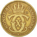 DENMARK, 2 Kroner, 1925, Copenhagen, KM #825.1, EF(40-45), Aluminum-Bronze, 31,.