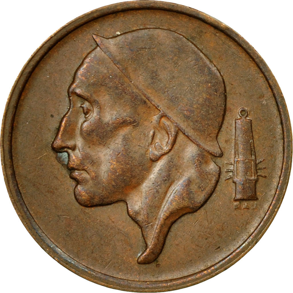 Münze, Belgien, Baudouin I, 50 Centimes, 1962, SS, Bronze, KM:148.1