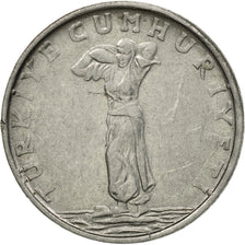 Coin, Turkey, 25 Kurus, 1959, EF(40-45), Stainless Steel, KM:892.1