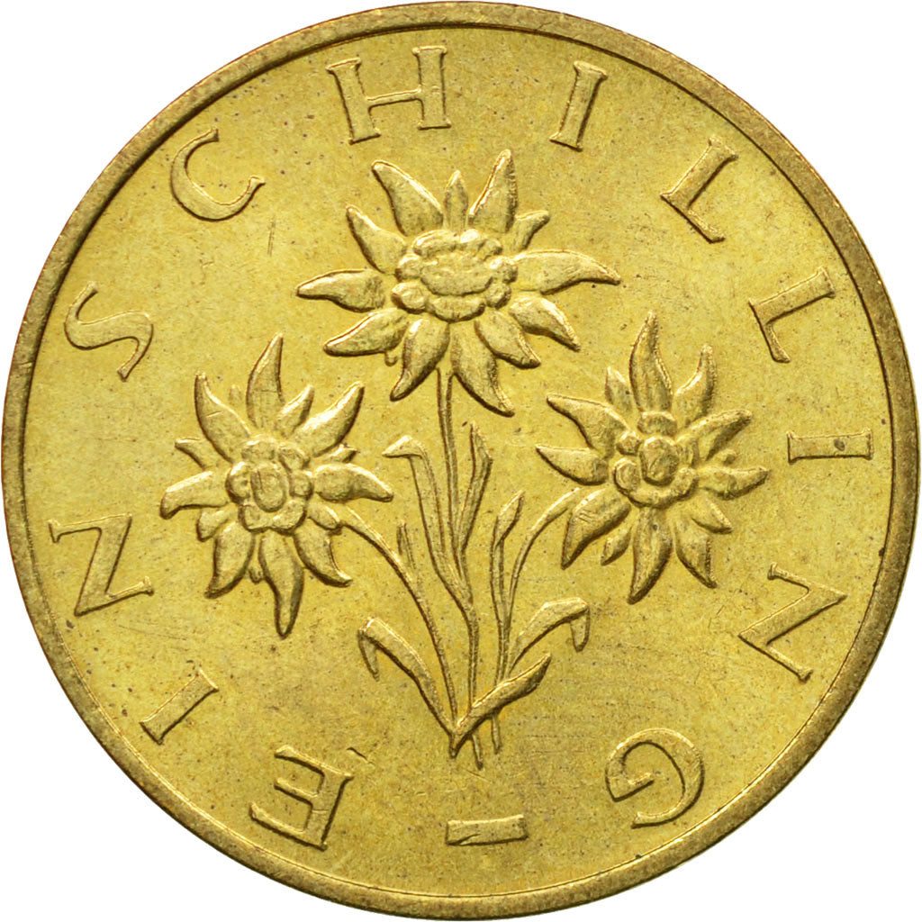 Coin, Austria, Schilling, 1988, EF(40-45), Aluminum-Bronze, KM:2886