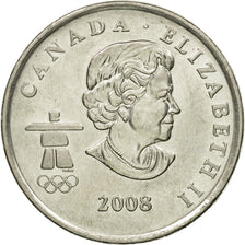Coin, Canada, Elizabeth II, 25 Cents, 2008, Royal Canadian Mint, EF(40-45)