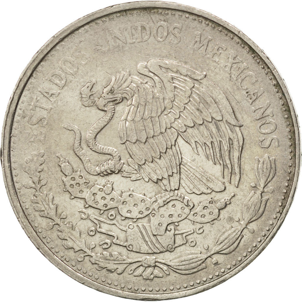 Coin, Mexico, 20 Pesos, 1982, EF(40-45), Copper-nickel, KM:486