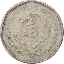 MEXICO, 5 Pesos, 1981, Mexico City, KM #485, EF(40-45), Copper-Nickel, 27, 10.22