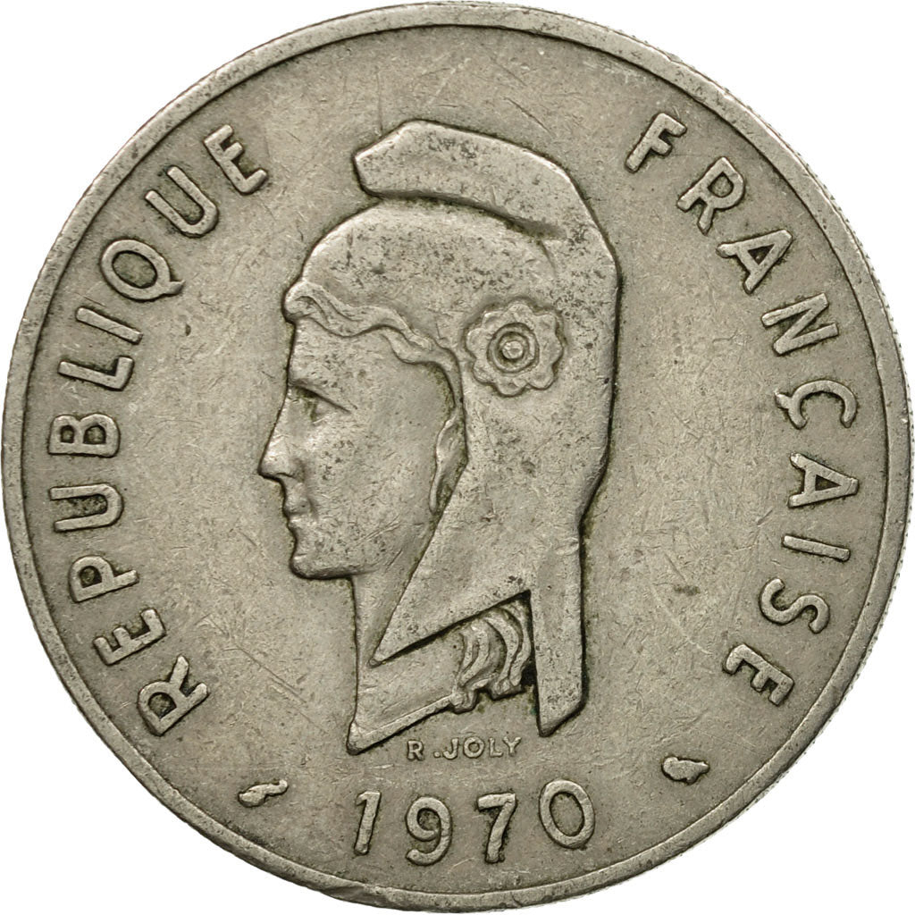 Monnaie, FRENCH AFARS & ISSAS, 100 Francs, 1970, Paris, TTB, Copper-nickel