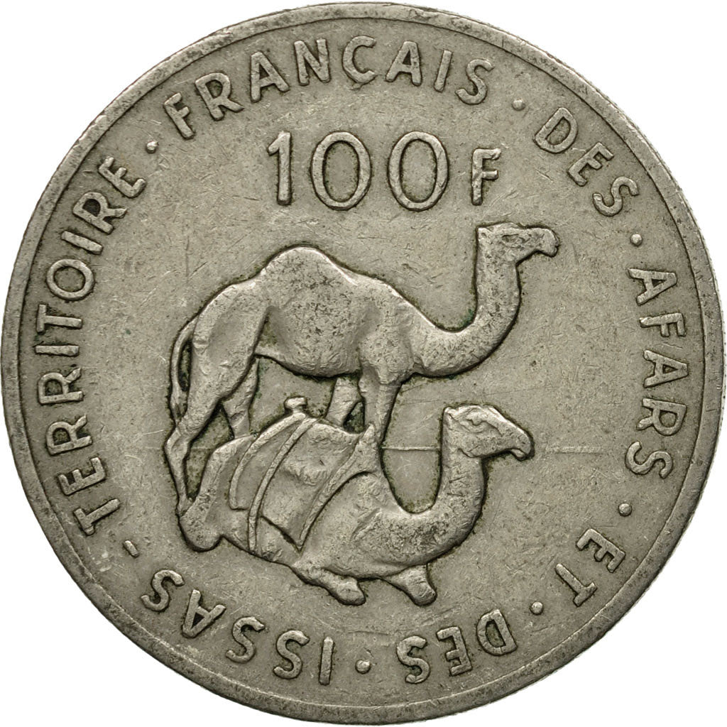 Monnaie, FRENCH AFARS & ISSAS, 100 Francs, 1970, Paris, TTB, Copper-nickel