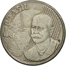 Coin, Brazil, 50 Centavos, 2000, EF(40-45), Copper-nickel, KM:651