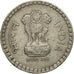 Moneta, INDIE-REPUBLIKA, 5 Rupees, 1995, EF(40-45), Miedź-Nikiel, KM:154.1