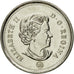 Coin, Canada, 25 Cents, 2014, Royal Canadian Mint, EF(40-45), Nickel