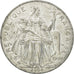 Coin, French Polynesia, 5 Francs, 2008, Paris, EF(40-45), Aluminum, KM:12