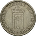Coin, Norway, Haakon VII, Krone, 1954, EF(40-45), Copper-nickel, KM:397.2