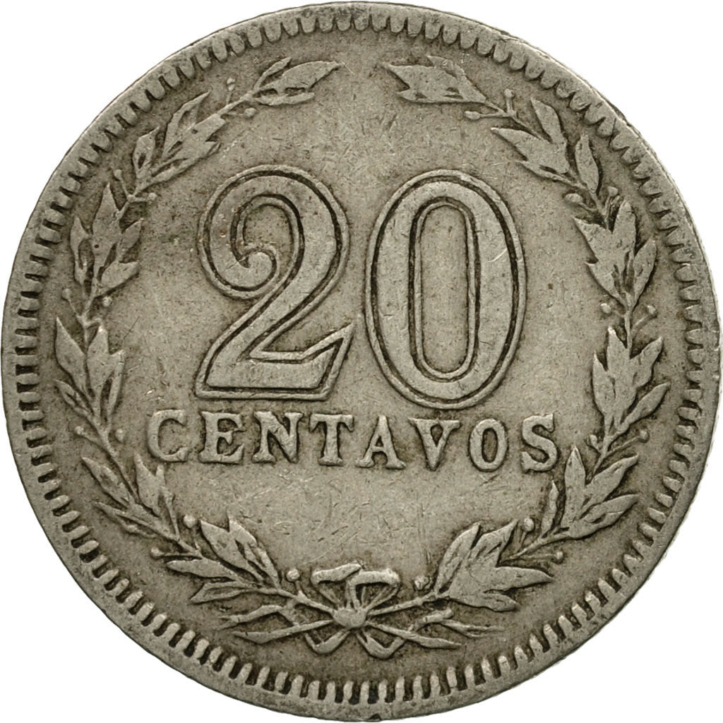 Coin, Argentina, 20 Centavos, 1930, VF(30-35), Copper-nickel, KM:36