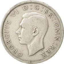 GREAT BRITAIN, 1/2 Crown, 1949, KM #879, EF(40-45), Copper-Nickel, 32.3, 13.86