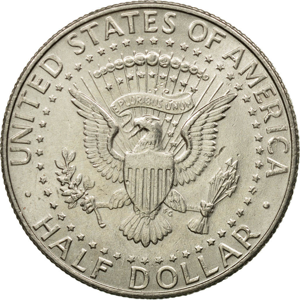 Coin, United States, Kennedy Half Dollar, Half Dollar, 1990, U.S. Mint, Denver