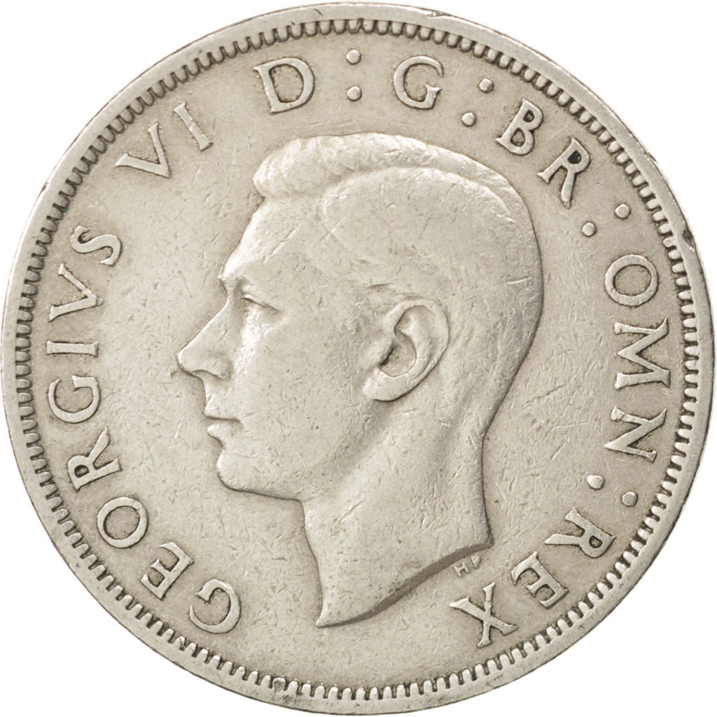 Coin, Great Britain, George VI, 1/2 Crown, 1950, EF(40-45), Copper-nickel