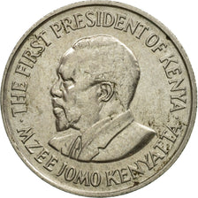 Coin, Kenya, 50 Cents, 1974, EF(40-45), Copper-nickel, KM:13