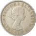 Coin, Great Britain, Elizabeth II, 1/2 Crown, 1956, EF(40-45), Copper-nickel