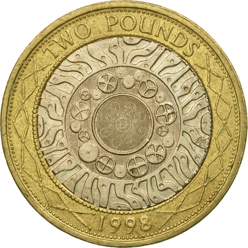 Coin, Great Britain, Elizabeth II, 2 Pounds, 1998, EF(40-45), Bi-Metallic