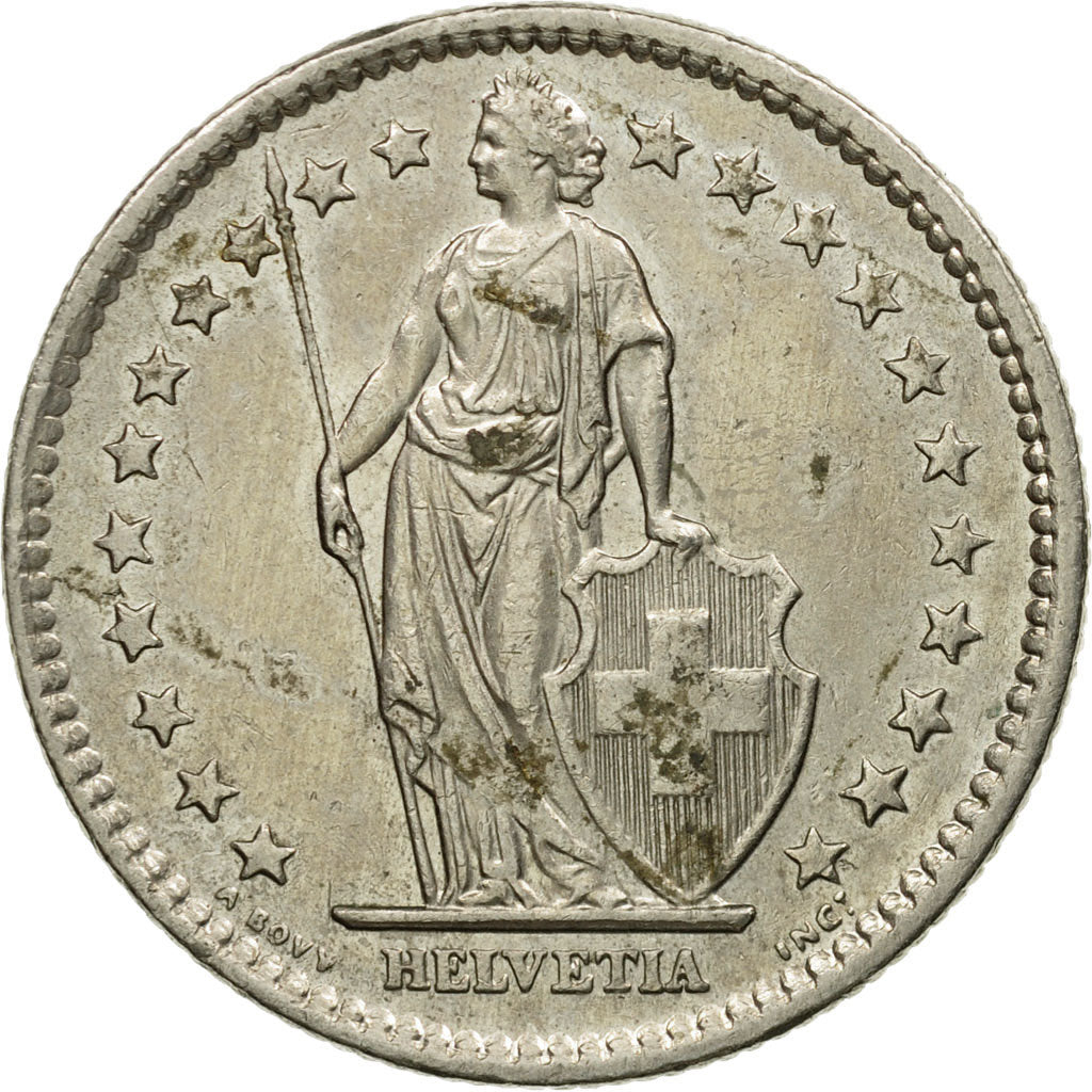 Moneta, Svizzera, 2 Francs, 1978, Bern, SPL-, Rame-nichel, KM:21a.1