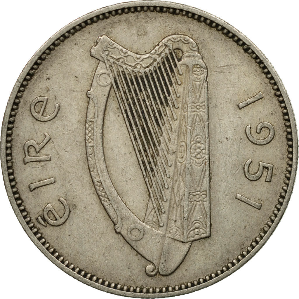 Monnaie, IRELAND REPUBLIC, Shilling, 1951, TTB, Copper-nickel, KM:14A